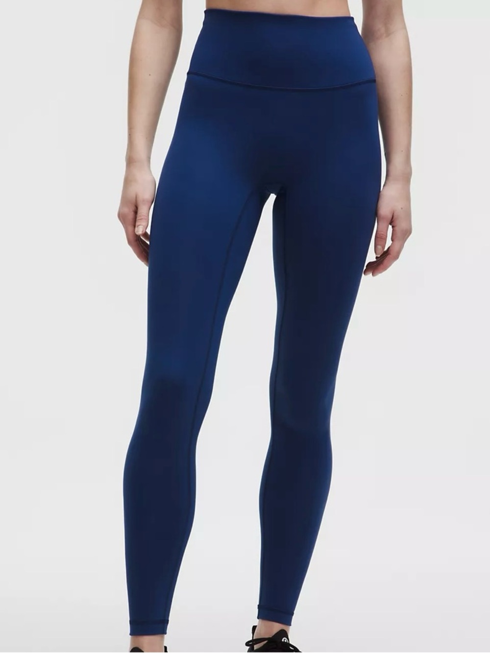 NWT Lululemon Wunder Train No Line High-Rise Tight 25" in Clubhouse Blue